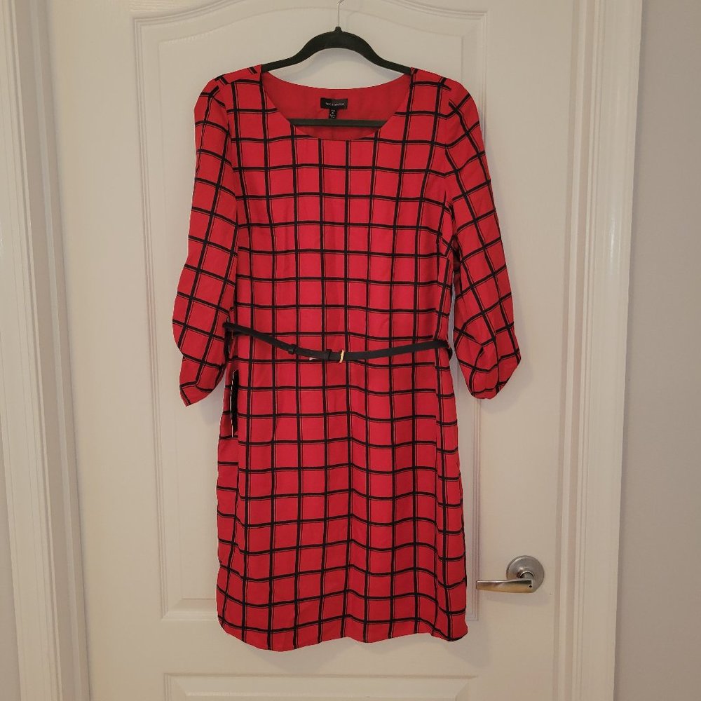 The Limited | Classy Red and Blue Dress